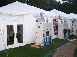 Although enclosures are great for protecting the operator from dust, debris, rain and adverse temperatures, without a tractor fan or tractor air conditioner, it's like sitting a parked vehicle with all the windows rolled up. Ocean Tents Air Conditioners