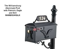 Find deals on products in hardware on amazon. All Williamsburg Aluminum Mailbox Posts And Mailbox Williamsburg Decorative Aluminum Mailbox Style 524 524 Imperial Mailbox Systems Midatlantic Mailbox Inc Product Details