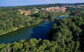 Anglers will find a variety of fish including largemouth bass, channel catfish, chain pickerel, bluegill and black crappie. New Homes Near Washington Dc The Bluffs At Sleeter Lake Community Brookfield Residential