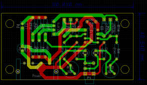 Electronic circuit diagram and layout. Mr Evil S Realm Vu Meter