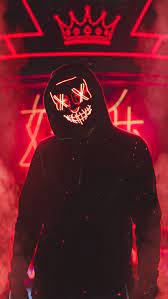 Fond ecran hacker masque : Phone Red Mask Android Ios Wallpaper Neon Wallpaper Hipster Wallpaper Wallpaper Iphone Neon