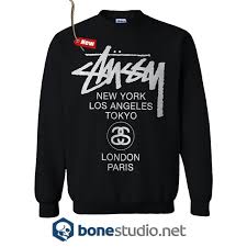 stussy h12 world tour sweatshirt unisex size s m l xl 2xl 3xl