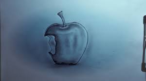 Beberapa bagian pada kedua apel, hapuslah arsir seperti gambar. Cara Menggambar Buah Apel Sketsa Arsiran Youtube