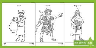Download and print these king saul coloring pages for free. Teaching David And Goliath Coloring Pages