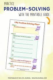 Problem solving is seen as one of the most important areas where the children need to be taught how to solve a problematic situation, whether here is a list of some amazing problem solving games, applications and websites for kids which can be accessed by you to help your child brush their. How To Teach Problem Solving To Kids Ages 3 14 Big Life Journal