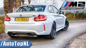 With 405 horsepower & 406 in foot pounds of torque, who. Bmw M2 Competition Pure Sound Exhaust Revs Onboard By Autotopnl Youtube