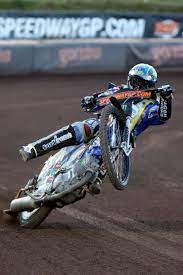 Kicking It Out Speedway Gp I Was Soooooo Suprised He Didnt Fall Flat Track Motorcycle Speedway Racing Speedway Motorcycles