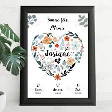 Cliquez sur la banni?re, ou alors effectuez une recherche d'h?tel directement sur budgetair.fr. Affiche Personnalisee Fete Grand Mere Mere Mamie Maman Maman Comete