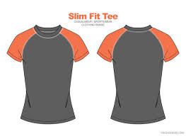 Desain baju futsal pola raglan; Template Kaos Raglan Cdr Designtube Creative Design Content