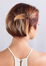 Women who had longer hair could style these same short looks with the help of a professional hairstylist. Adorable Short Hairstyles With Bobby Pins