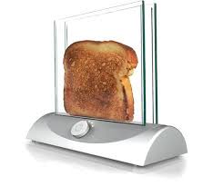 Cool Technology Transparent Toaster Need This In Our Break Room My Student Workers Are Always Burning The Glass Toaster Cool Kitchen Gadgets Cool Toasters