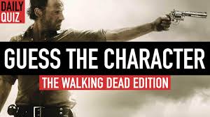 Jun 09, 2021 · a comprehensive database of more than 18 the walking dead quizzes online, test your knowledge with the walking dead quiz questions. The Walking Dead Quiz Guess The Character Youtube