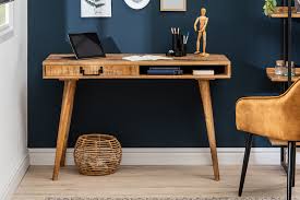 Schreibtische computertische bürotische große auswahl schnelle lieferung kostenloser versand. Schreibtisch 120cm Mangoholz Riess Ambiente De
