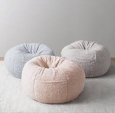 Heathered Sherpa Bean Bag Grey Stylish Bedroom Stylish Bedroom Design Bedroom Bean Bags