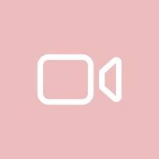 These free images are pixel perfect to fit your design and available in both png and vector. Facetime Icon Aesthetic Pink For Iphone On Ios