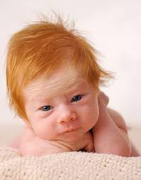 Though some children are born with very light blonde hair, children with albinism will typically have white eyelashes. 20 Babies Born With The Fullest Heads Of Hair You Ve Ever Seen Inspiremore In 2020 Ginger Babies Beautiful Babies Cute Babies