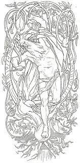 An old norse expert discusses the color vocabulary of the old norse language.dr. Between Light And Darkness Norse Norse Mythology Coloring Pages