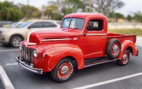 Image result for Red 1946 Truck