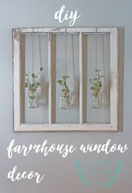 Diy Farmhouse Window Decor Silver Lining Diy Window Decor Diy Farmhouse Style Diy Diy Farmhouse Decor