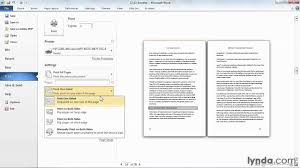 Microsoft Word Tutorial How To Print A Booklet Lynda Com Booklet Template Brochure Template Word Template