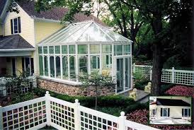 Luckily, treated wood does not rot easily and is also cheap. Another Greenhouse Conservatory Design Greenhouse Attached To House Greenhouse