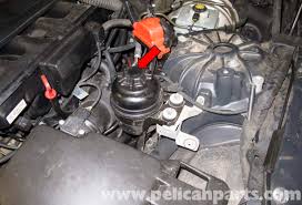After i shut the truck off, if i open the cap to check the fluid level. Bmw E60 5 Series Power Steering Reservoir Replacing 2003 2010 Pelican Parts Technical Article