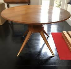 Classic style of mid century modern fabric. Round Dining Table Style Of Gio Ponti Stunning Design Mid Century Modern Ebay
