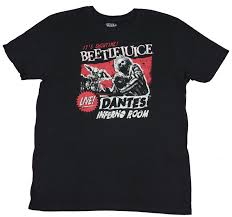 Beetlejuice Mens T Shirt It S Showtime Dante S Inferno Live Image Ebay