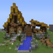 The minecraft crafting guide, is a complete list of crafting recipes. Quirky Unfurnished Medieval Sawmill Blueprints For Minecraft Houses Castles Towers And More Grabcraft