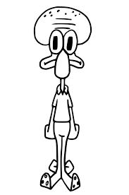 Hundreds of free spring coloring pages that will keep children busy for hours. Squidward Coloring Pages Best Coloring Pages For Kids In 2021 Black And White Stickers Coloring Pages For Kids Printables Free Kids