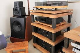 Click This Image To Show The Full Size Version Audio Rack Ikea Lack Audio Room