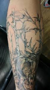 Bow Hunting Scenes Tattoos Hunting Tattoos Tattoos Cowboy Tattoos