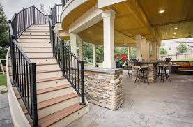Favaro 1 paying attention to all customers needs has conceived a solution for stairs realizations either for indoor and outdoor. Backyard Makeover Creates Multiple Entertainment Areas