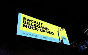 Free Outdoor Backlit Billboard Mockup In Psd Outdoor Backlit Billboard Mockup Psd The Help