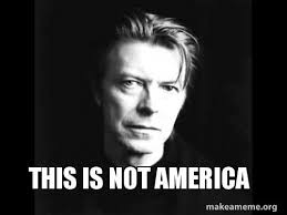 This is not America - David Bowie: This Is Not America | Make a Meme