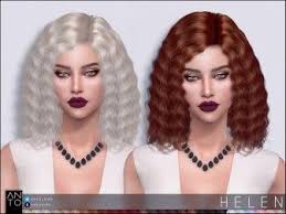 Download sims 4 hair mods & cc, male & female hair pack, . The Sims Resource Pretty Thoughts Hair By Leahlillith Sims 4 Hairs In 2021 Sims 4 Curly Hair Sims Hair Hairstyle