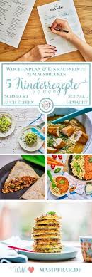 5 Einfache Unter Der Woche Rezepte Einkaufsliste Rezept Rezepte Rezepte Fur Kinder Lecker