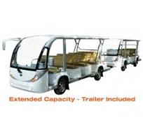 MotoEV Electro Transit Buddy 28 Passenger Tram
