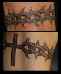Crown Of Thorns Tattoos Crown Of Thorn Chain Arm Mystic Art Tattoo Chain Tattoo Thorn Tattoo Art Tattoo