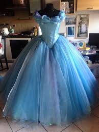 Ella Cinderella Disney Movie 2015 Blue Ballgown Etsy Ball Gowns Disney Dresses Disney Princess Dresses