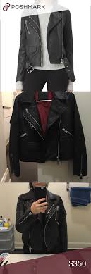 Allsaints Harland Leather Jacket Leather Jacket Jackets Leather