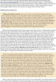 This law allows you to get divorced if you have already lived separate and apart from your spouse for either 180 days or 365 days before you file for divorce. Additional Information Here Check Divorce Lawyers In San Diego California Product Details Pdf Free Download