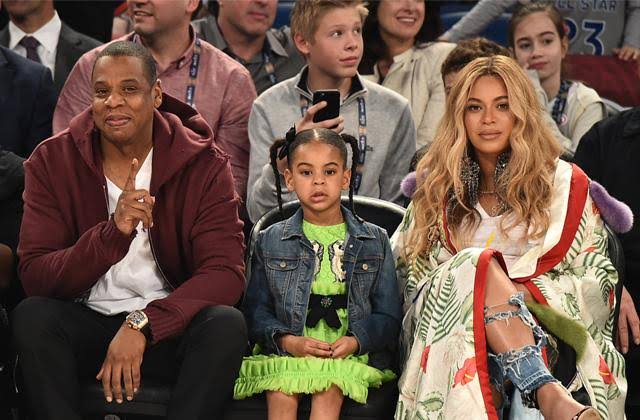 Blue Ivy Helps Beyonce and Jay-Z With New Twins