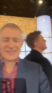 WHO IS TALLEST, me or Jake? With Angela Epstein, Phil Jones and  @jakehumphrey … @jeremyvineon5