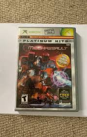 Mechassault For Xbox Tested To Work Includes Box And Manual Xbox Xbox Live Book Cover