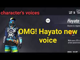Notification tone for free fire castume lover with skyler original language voice. All Character S Voices Free Fire Hayato S Voice You Must Watch See The Description Youtube