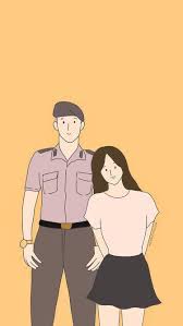 Kumpulan gambar kartun jenis burung; 25 Ide Tni Di 2021 Ilustrasi Pernikahan Militer Ilustrasi Karakter