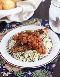 Mix butter and seasonings together. Blackened Catfish With Creole Sauce The Cooking Bride