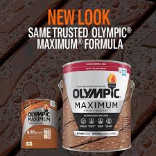 The 705 russet wood stain colour is great for use in your staining project. Olympic Maximum 1 Gal Outside White Semi Transparent Exterior Stain And Sealant In One Low Voc Oly900 01 The Home Depot
