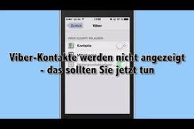 Entsprechend muss man einfach nur den filter umstellen. Video Viber Kontakte Werden Nicht Angezeigt Das Sollten Sie Jetzt Tun